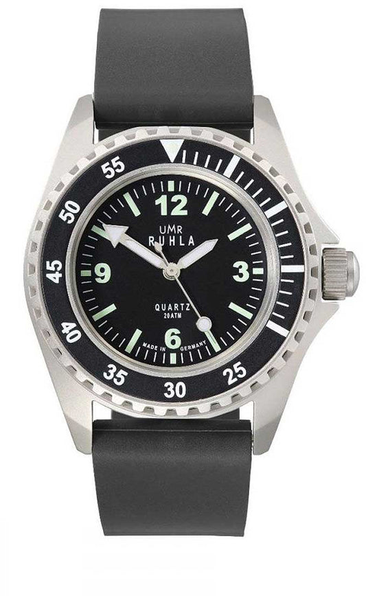 UMR Ruhla 13-01 RUHLA-45670 Herren Uhr • Präzises Quarzwerk • 20 Bar Wasserdichtigkeit
