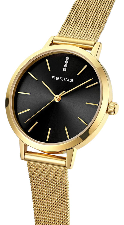 Bering Classic 13434-332 Damenuhr • Saphirglas • Milanaise