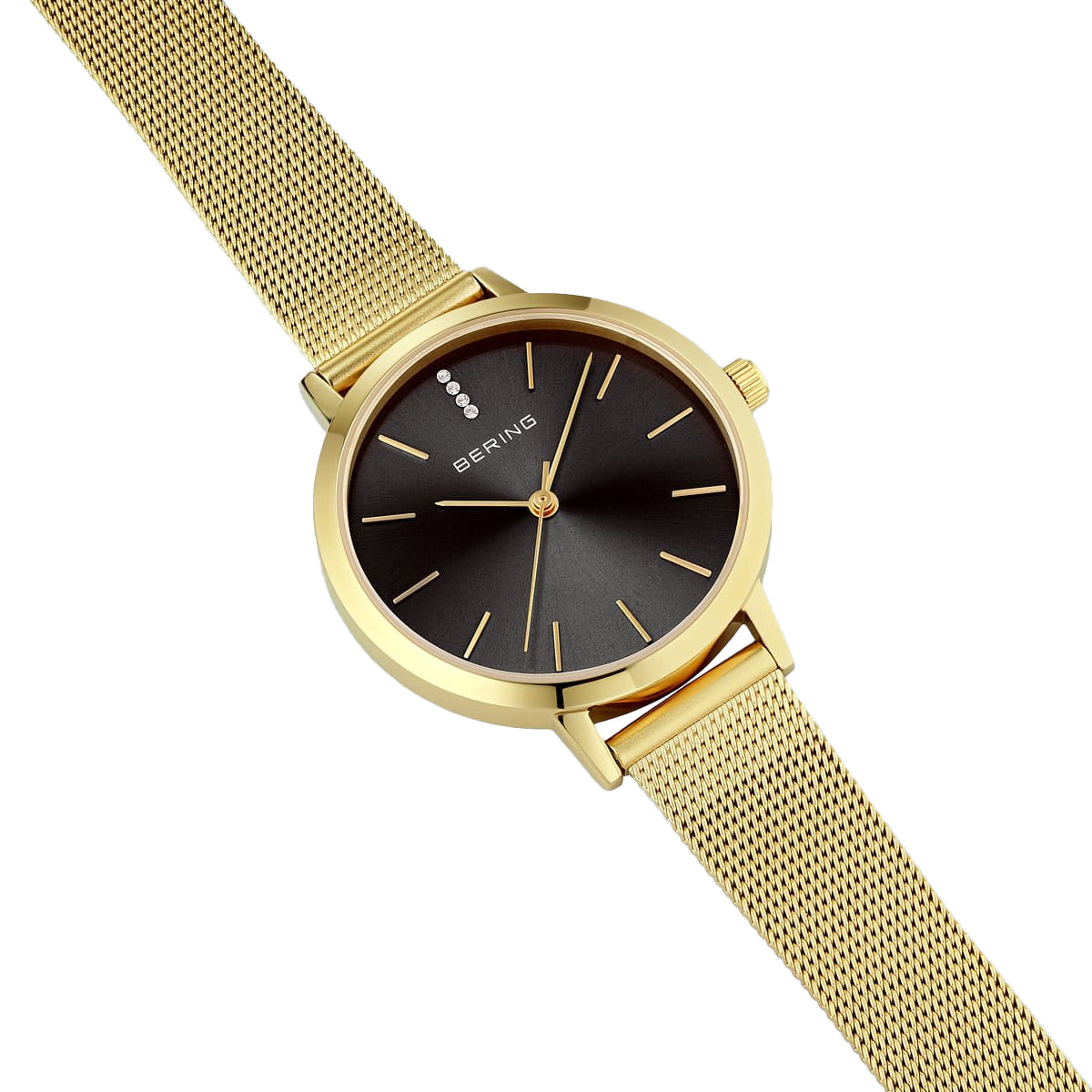 Bering Classic 13434-332 Damenuhr • Saphirglas • Milanaise