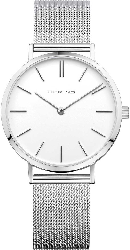 Bering Classic 14134-004 Women's Watch • Sapphire Crystal • Milanese Strap