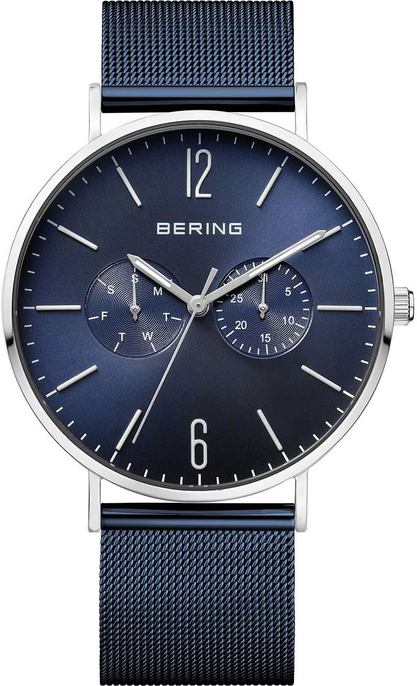Bering Classic 14240-303 Men's Watch • Sapphire Glass • Milanese
