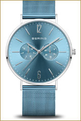 Bering Classic 14240-809 Men's Watch • Scratch-resistant Sapphire Crystal • Fine Milanese Bracelet