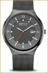 Bering Solar 14442-077 Men's Watch • Sapphire Glass • Milanese