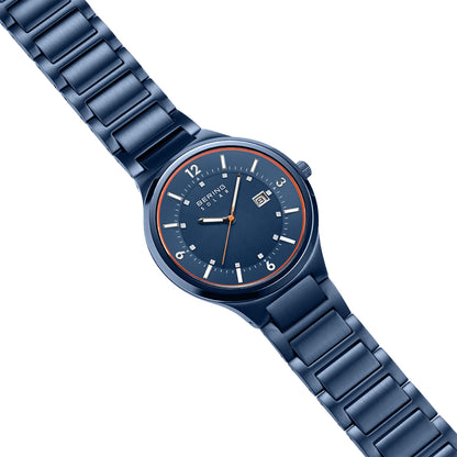 Bering Solar 14442-979 Herrenuhr • Kratzfestes Saphirglas • Solar-Antrieb