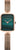 Bering Petite Square 14520-368 Women's Watch • Scratch-resistant Sapphire Glass • Milanese Strap