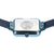 Bering Petite Square 14520-398 Women's Watch • Scratch-resistant Sapphire Glass • Blue Milanese Bracelet