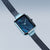 Bering Petite Square 14520-398 Women's Watch • Scratch-resistant Sapphire Glass • Blue Milanese Bracelet