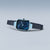 Bering Petite Square 14520-398 Women's Watch • Scratch-resistant Sapphire Glass • Blue Milanese Bracelet