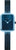 Bering Petite Square 14520-398 Women's Watch • Scratch-resistant Sapphire Glass • Blue Milanese Bracelet