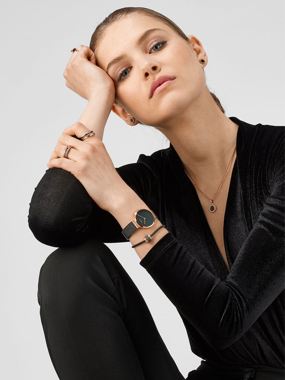 Bering Classic 14531-166 Women's Watch • Scratch-Resistant Sapphire Crystal • Milanese Strap