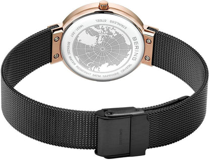 Bering Classic 14531-166 Women's Watch • Scratch-Resistant Sapphire Crystal • Milanese Strap