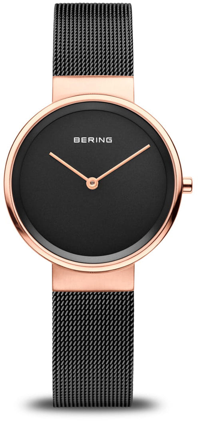 Bering Classic 14531-166 Women's Watch • Scratch-Resistant Sapphire Crystal • Milanese Strap