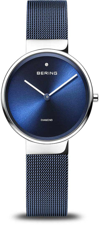 Bering Classic 14531-309 Women's Watch • Scratch-Resistant Sapphire Crystal • Fine Milanese Strap