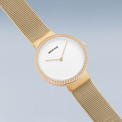 Bering Classic 14531-330 Ladies' Watch • Scratch-Resistant Sapphire Crystal • Fine Milanese Bracelet