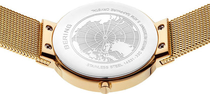 Bering Classic 14531-330 Ladies' Watch • Scratch-Resistant Sapphire Crystal • Fine Milanese Bracelet