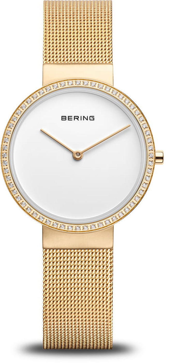 Bering Classic 14531-330 Ladies' Watch • Scratch-Resistant Sapphire Crystal • Fine Milanese Bracelet