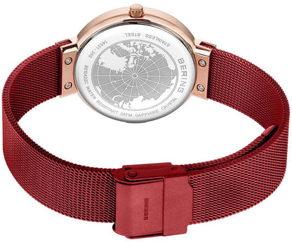 Bering Classic 14531-363 Women's Watch • Scratch-resistant sapphire crystal • Milanese bracelet