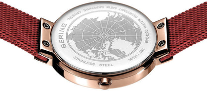 Bering Classic 14531-363 Women's Watch • Scratch-resistant sapphire crystal • Milanese bracelet