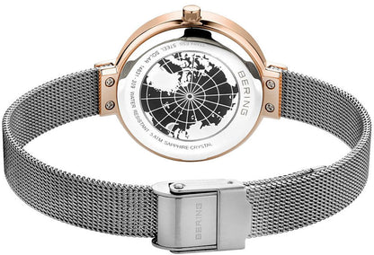 Bering Solar 14631-369 Women's Watch • Sapphire Crystal • Milanese