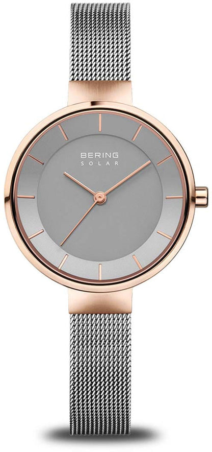 Bering Solar 14631-369 Women's Watch • Sapphire Crystal • Milanese