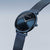 Bering Ultra Slim 15729-397 Damenuhr • Kratzfestes Saphirglas • Blaues Milanaise-Band