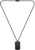 Boss Jewelry 1580052 - Venezianerkette mit ID Anhänger schwarz