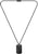 Boss Jewelry 1580052 - Venezianerkette mit ID Anhänger schwarz