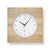AMS Wall Clock 34x34x5 cm Wood • Radio-Controlled • Modern Design