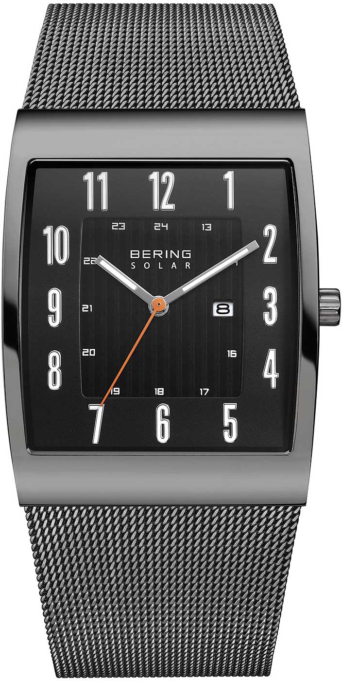 Bering Solar 16433-377 Herren Uhr • Solarwerk • Saphirglas