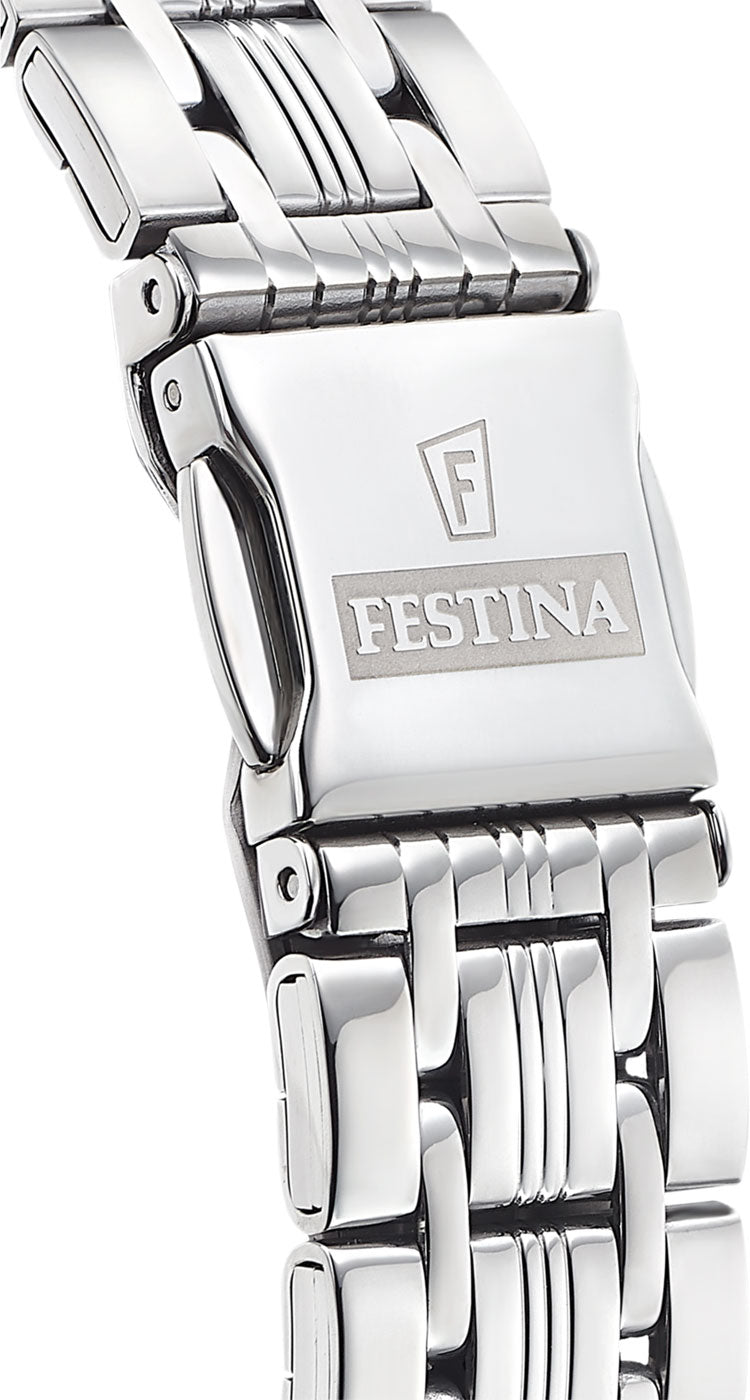 Festina Mademoiselle F16940 Ladies' Watch • Quartz Movement • Stainless Steel