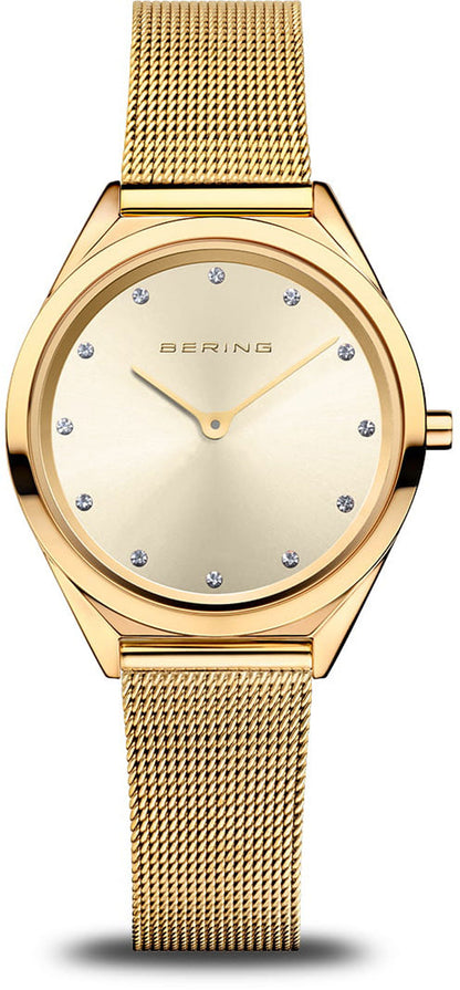 Bering Ultra Slim 17031-333 Women's Watch • Sapphire Glass • Milanese