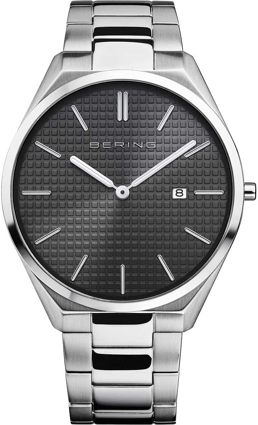 Bering Ultra Slim 17240-702 Herrenuhr • Saphirglas • Silber