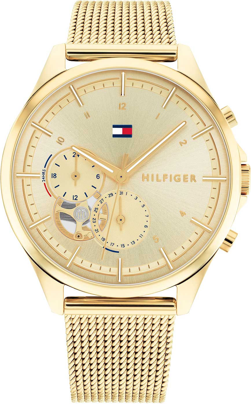 Tommy Hilfiger Quinn 1782417 Damen Uhr • Präzises Quarzwerk • Multifunktionsanzeige