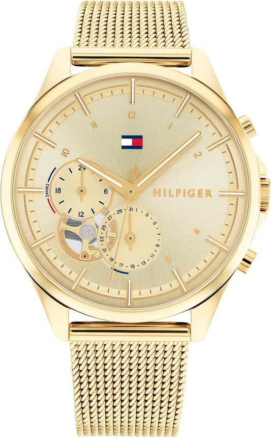 Tommy Hilfiger Quinn 1782417 Damen Uhr • Präzises Quarzwerk • Multifunktionsanzeige