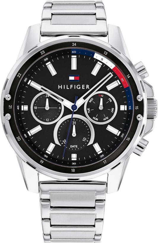 Tommy Hilfiger TOMMY-HILFIGER Herren Uhr • Classic American Cool Stil • Lässige Eleganz