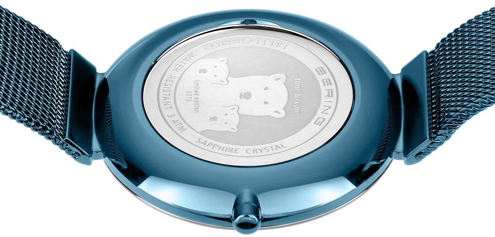 Bering Charity 18132-CHARITY1 Women's Watch • Scratch-Resistant Sapphire Crystal • Charity Edition