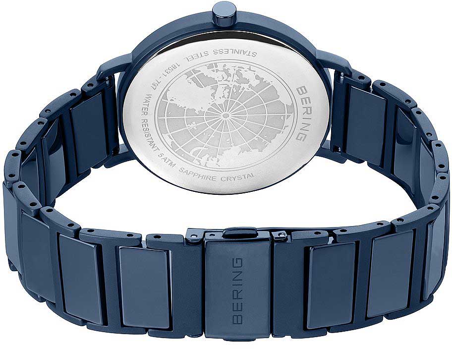 Bering Ceramic 18531-797 Women's Watch • High-Tech Ceramic • Scratch-Resistant Sapphire Crystal