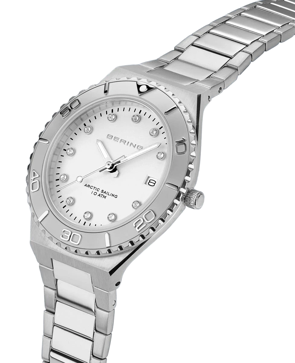 Bering Classic 18936-704 Damenuhr • Kratzfestes Saphirglas • Skandinavisches Design