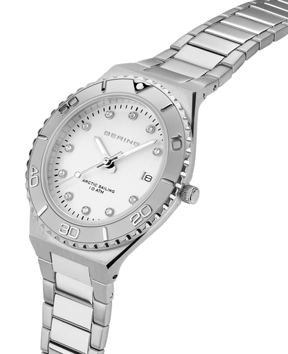 Bering Classic 18936-704 Damenuhr • Kratzfestes Saphirglas • Skandinavisches Design