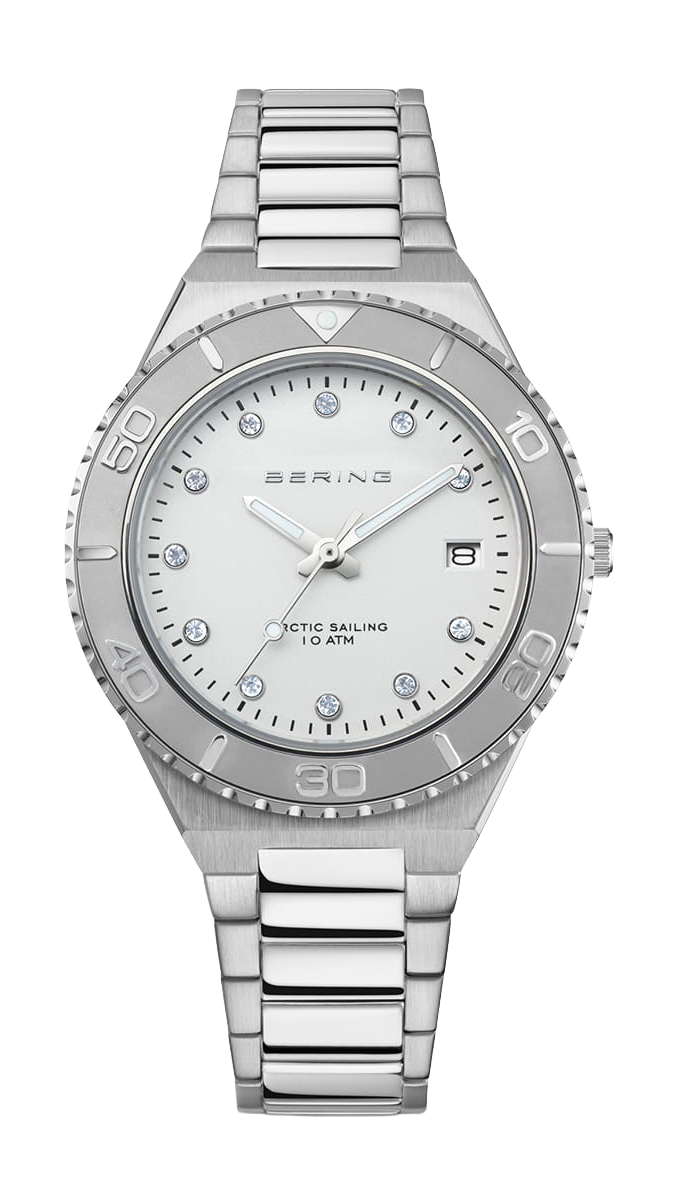 Bering Classic 18936-704 Damenuhr • Kratzfestes Saphirglas • Skandinavisches Design
