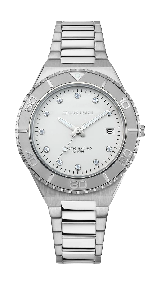 Bering Classic 18936-704 Damenuhr • Kratzfestes Saphirglas • Skandinavisches Design