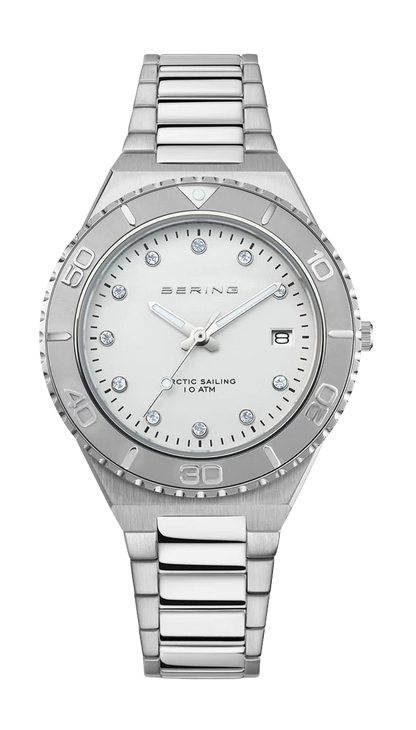 Bering Classic 18936-704 Damenuhr • Kratzfestes Saphirglas • Skandinavisches Design