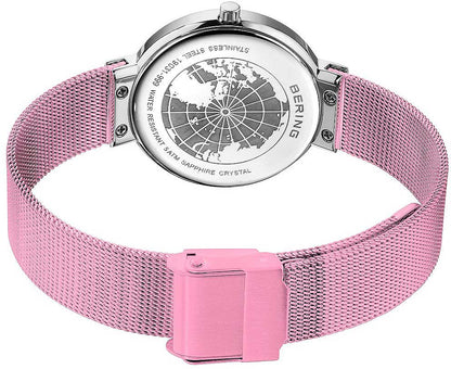 Bering Classic 19031-999 Women's Watch • Scratch-Resistant Sapphire Crystal • Fine Milanese Strap