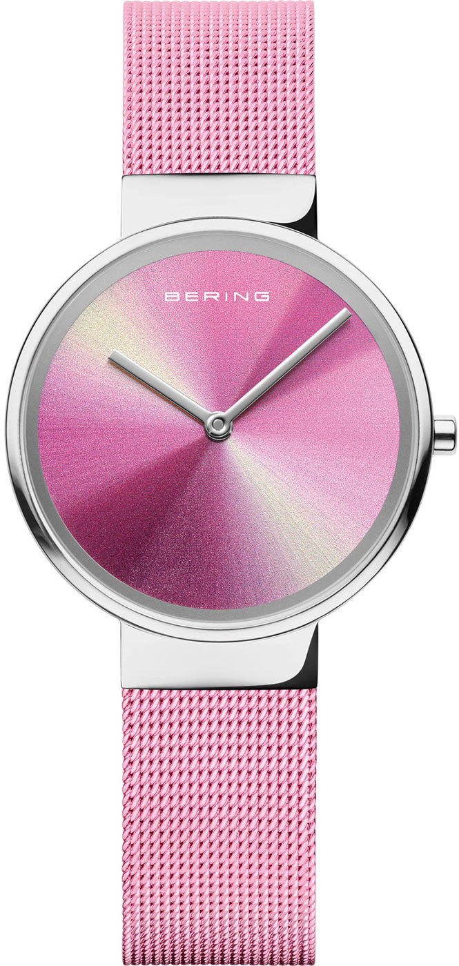 Bering Classic 19031-999 Women's Watch • Scratch-Resistant Sapphire Crystal • Fine Milanese Strap