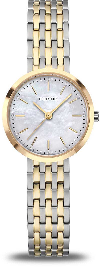Bering Classic 19126-710 Damenuhr • Saphirglas • Perlmutt-Zifferblatt