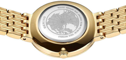 Bering Classic 19126-734 Women's Watch • Scratch-Resistant Sapphire Crystal • Elegant Mother-of-Pearl Dial