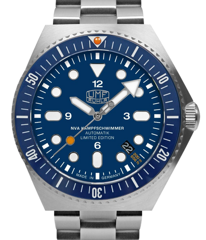 UMF Ruhla NVA Kampfschwimmer 1928M-3 Herrenuhr • Made in Germany • Saphirglas