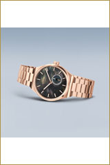 Bering Automatic 19435-762 Damenuhr • Kratzfestes Saphirglas • Gläserner Gehäuseboden