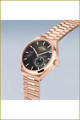 Bering Automatic 19435-762 Damenuhr • Kratzfestes Saphirglas • Gläserner Gehäuseboden