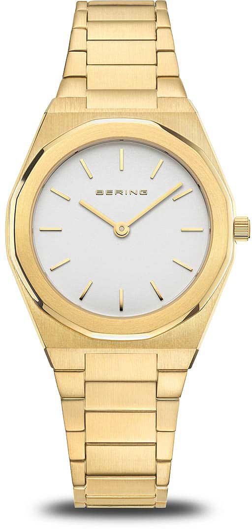 Bering Classic 19632-730 Damenuhr • Kratzfestes Saphirglas • Ultradünnes Design